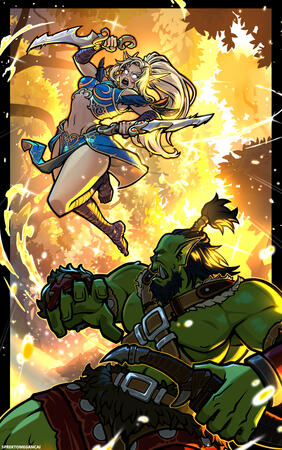 Sereven vs Ulmak by @sprektomegancai